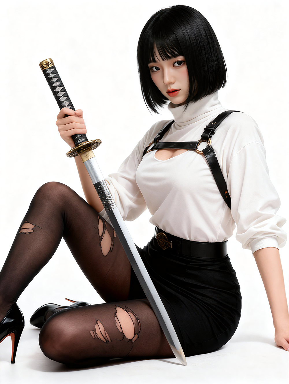 SY Doll | 160cm/5ft3 Big Breasts Alluring Japanese Dark Femme Realistic TPE Sex Doll - Mila