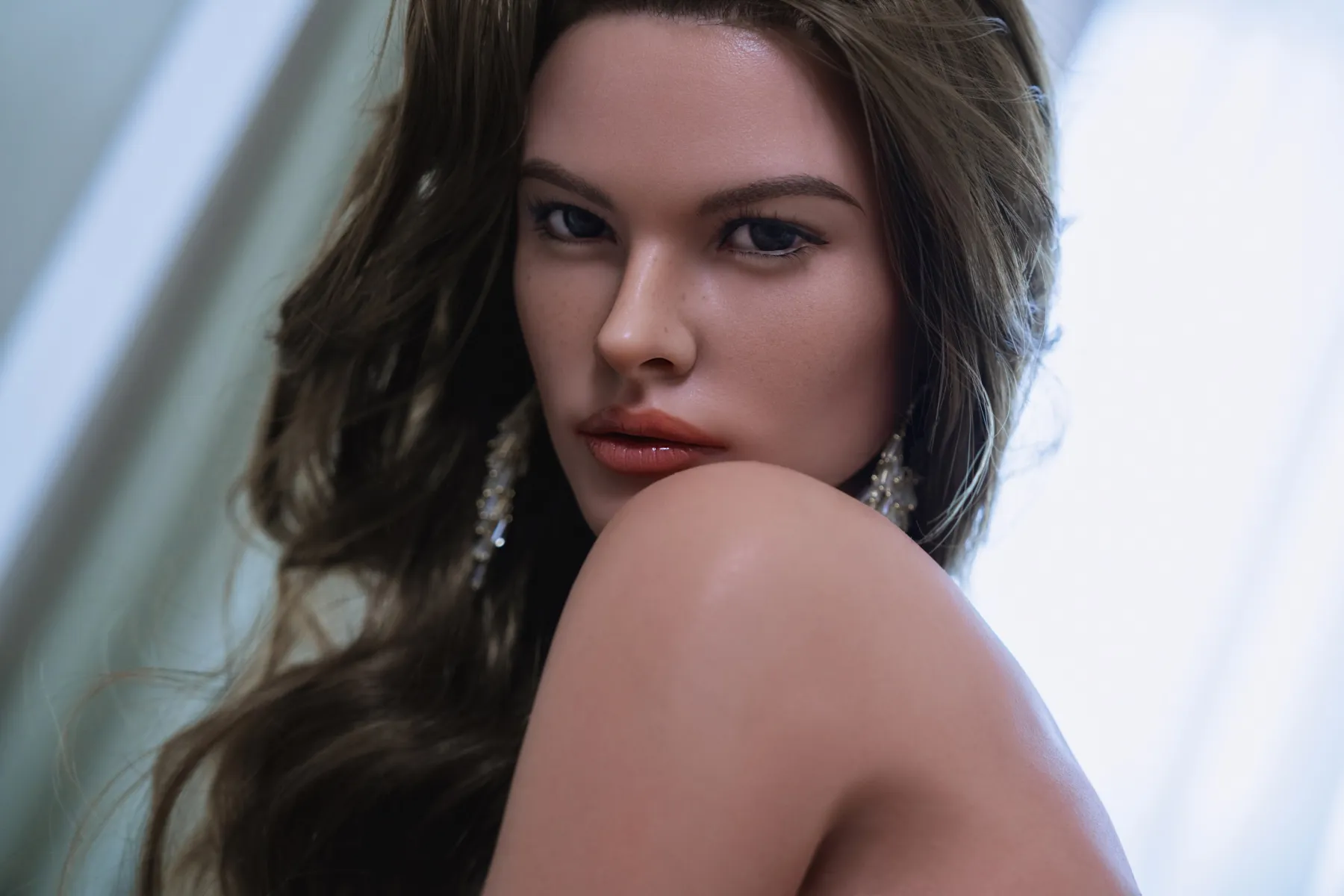 Top Fire | 170cm/5ft7 Sultry Latina Beauty Realistic Silicone Sex Doll - Hulda