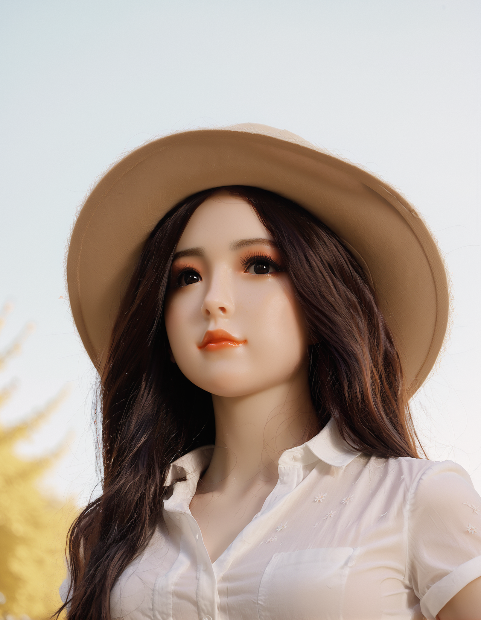 AIBEI |  148cm /4ft10 Small Breast Realistic Sex Doll - Candice