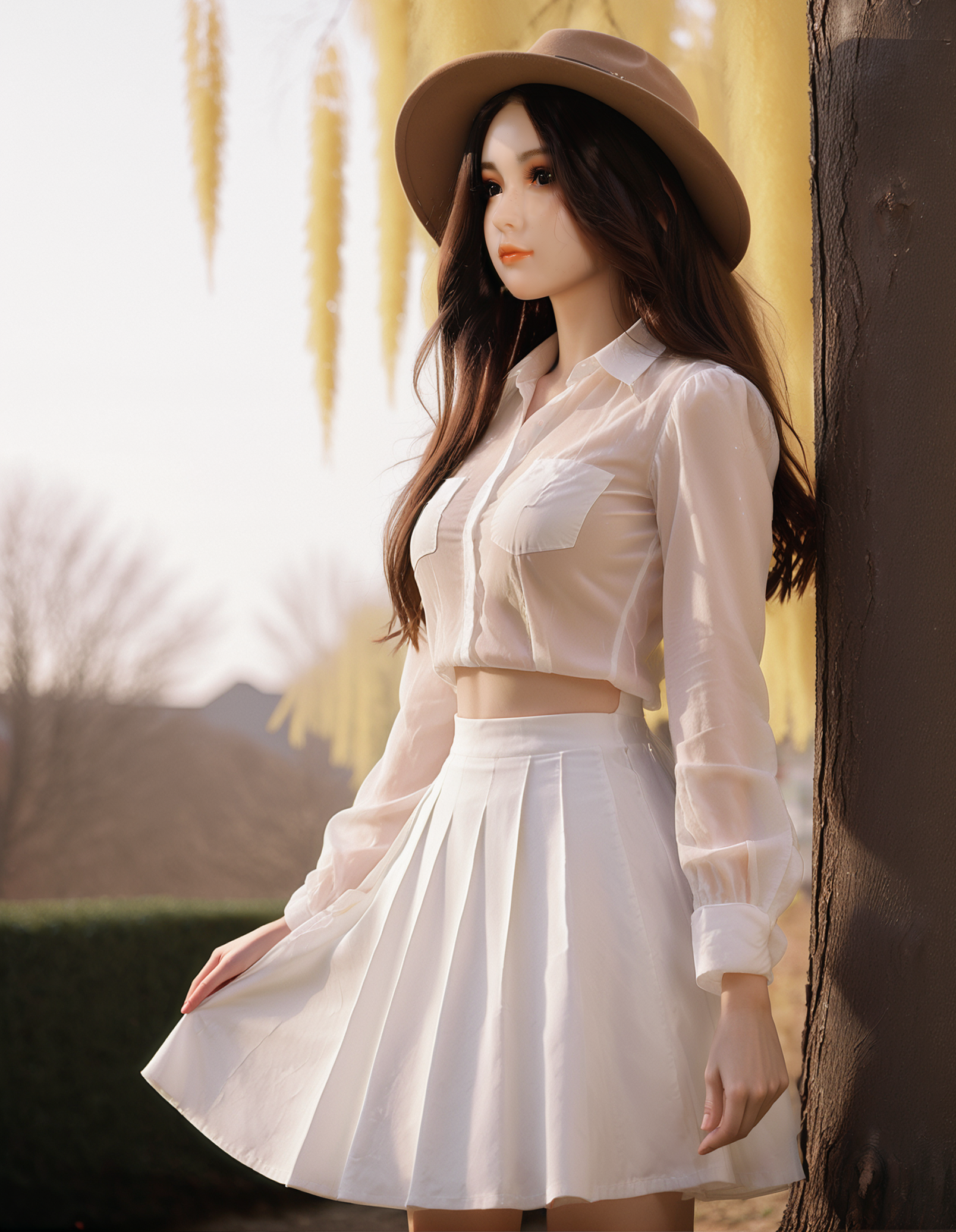 AIBEI |  148cm /4ft10 Small Breast Realistic Sex Doll - Candice