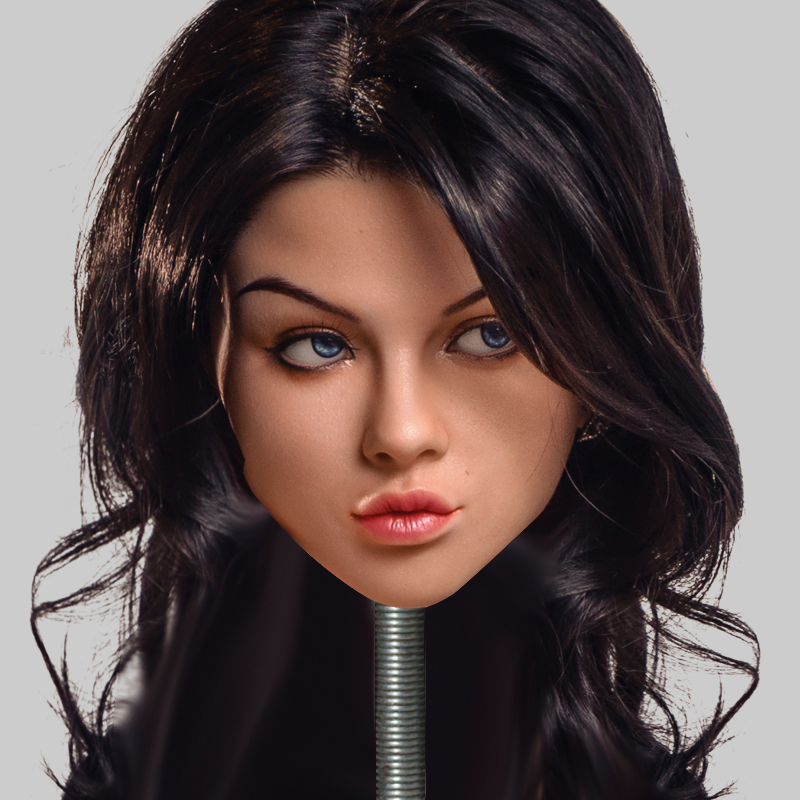 Silicone Head with Implanted Hair for the 160 cm doll Anna-DreamLoveDoll
