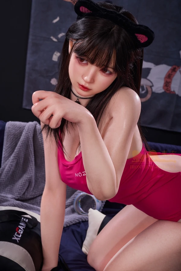 Irontech Doll | 161cm/5ft3 Big Breasts Oriental Charming Asian Cat Girl Lifelike Silicone Sex Doll - Nia  
