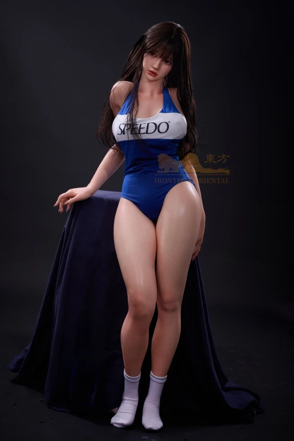 Irontech Doll | 161cm/5ft3 Big Breasts Oriental Charming Pure Sporty-style Lifelike Silicone Sex Doll - Evie  