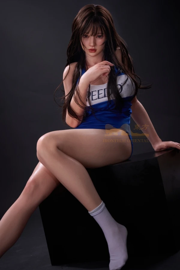 Irontech Doll | 161cm/5ft3 Big Breasts Oriental Charming Pure Sporty-style Lifelike Silicone Sex Doll - Evie  