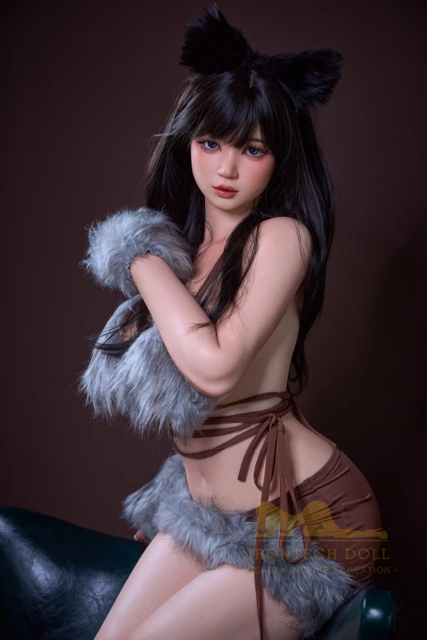 Irontech Doll | 165cm/5ft5 Captivating Asian Fox Cosplay Beauty Lifelike Silicone Sex Doll - Kiko