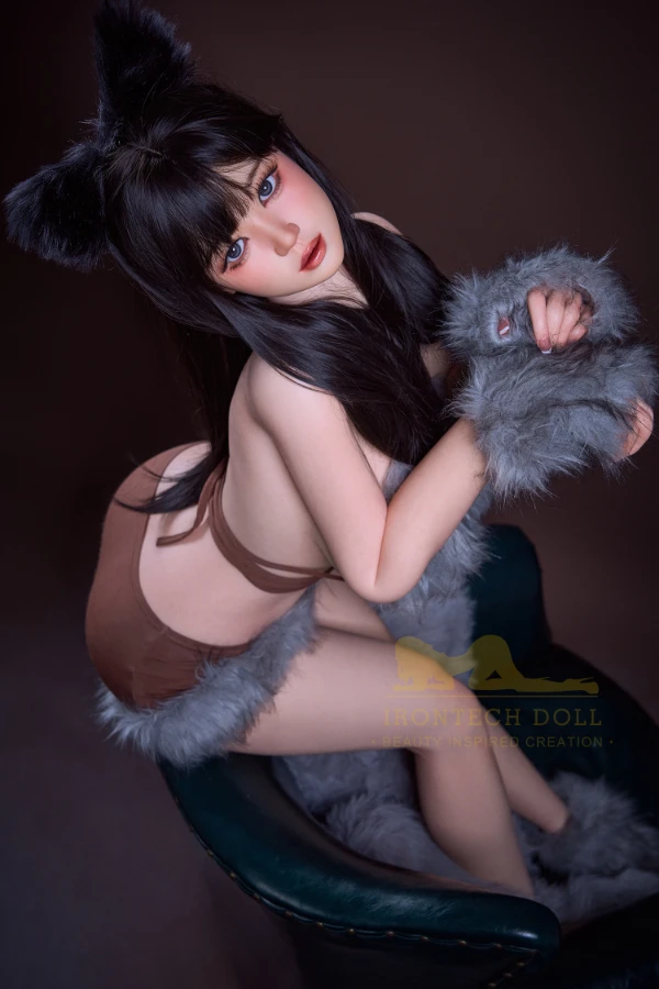 Irontech Doll | 165cm/5ft5 Captivating Asian Fox Cosplay Beauty Lifelike Silicone Sex Doll - Kiko