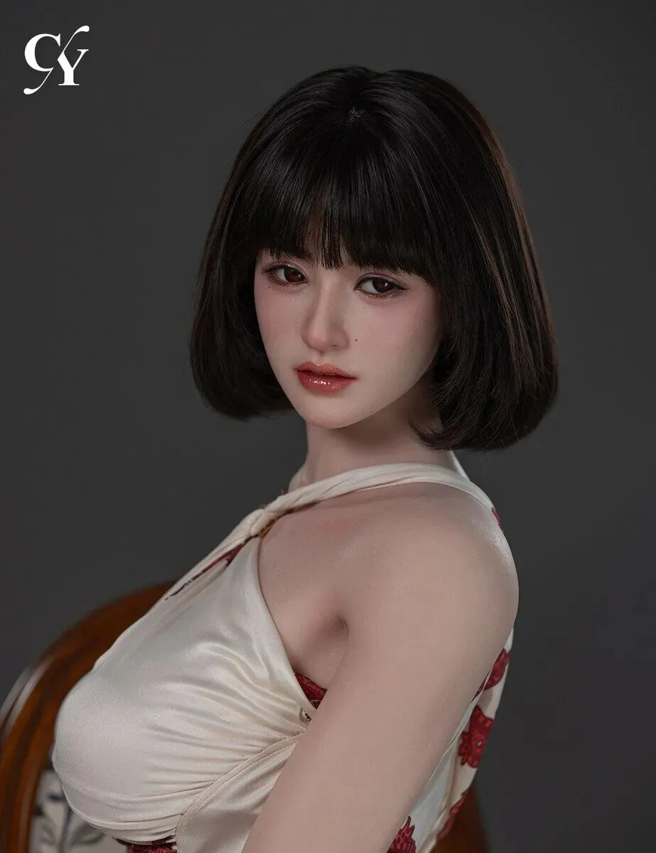 TOP-CY Doll | 168cm/5ft6 Big Breasts Asian Silicone Head Sex Doll - Shizukawa Yuri
