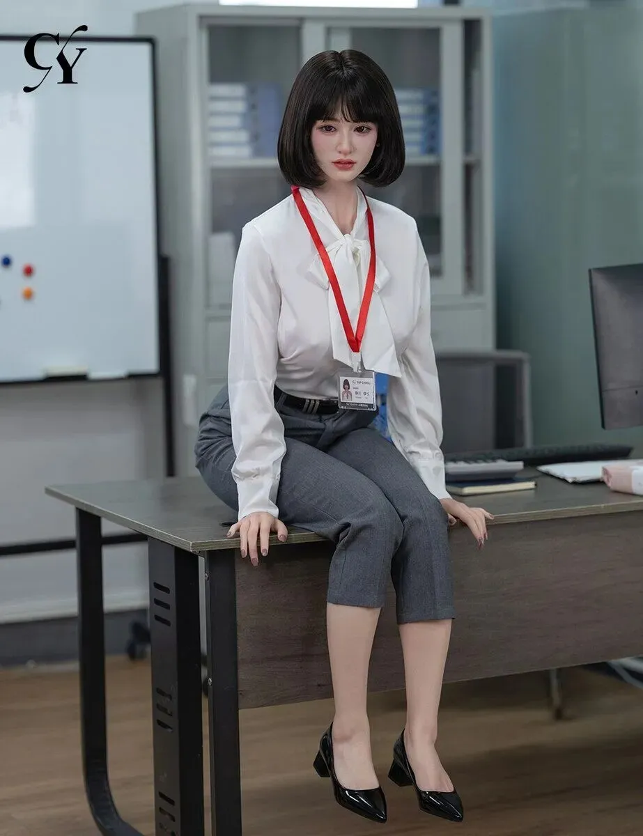 TOP-CY Doll | 168cm/5ft6 Big Breasts Asian Silicone Head Sex Doll - Shizukawa Yuri