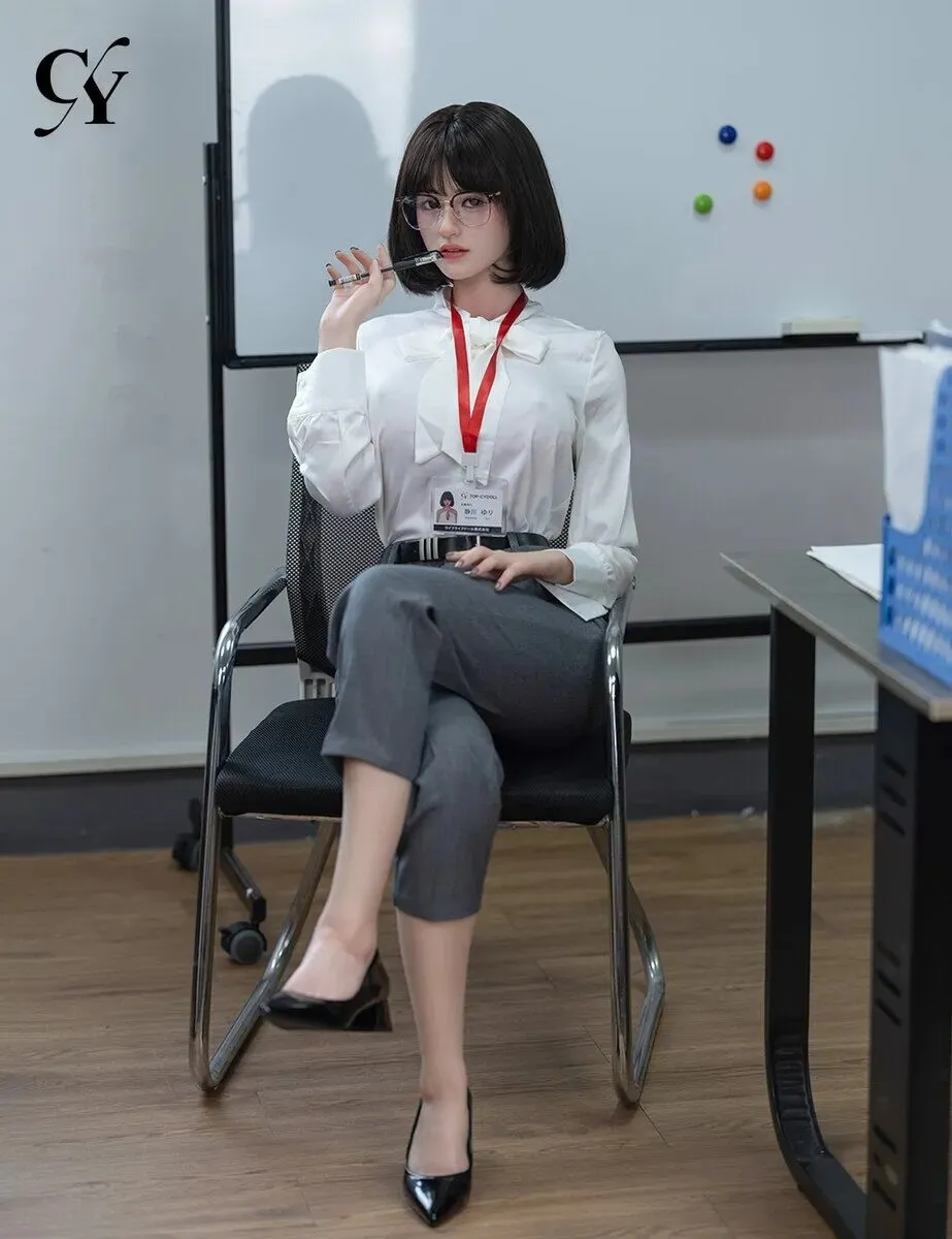 TOP-CY Doll | 168cm/5ft6 Big Breasts Asian Silicone Head Sex Doll - Shizukawa Yuri