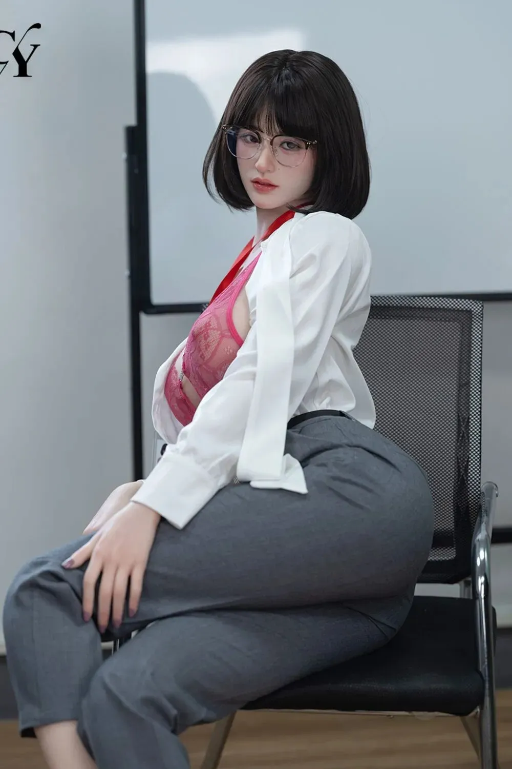 TOP-CY Doll | 168cm/5ft6 Big Breasts Asian Silicone Head Sex Doll - Shizukawa Yuri