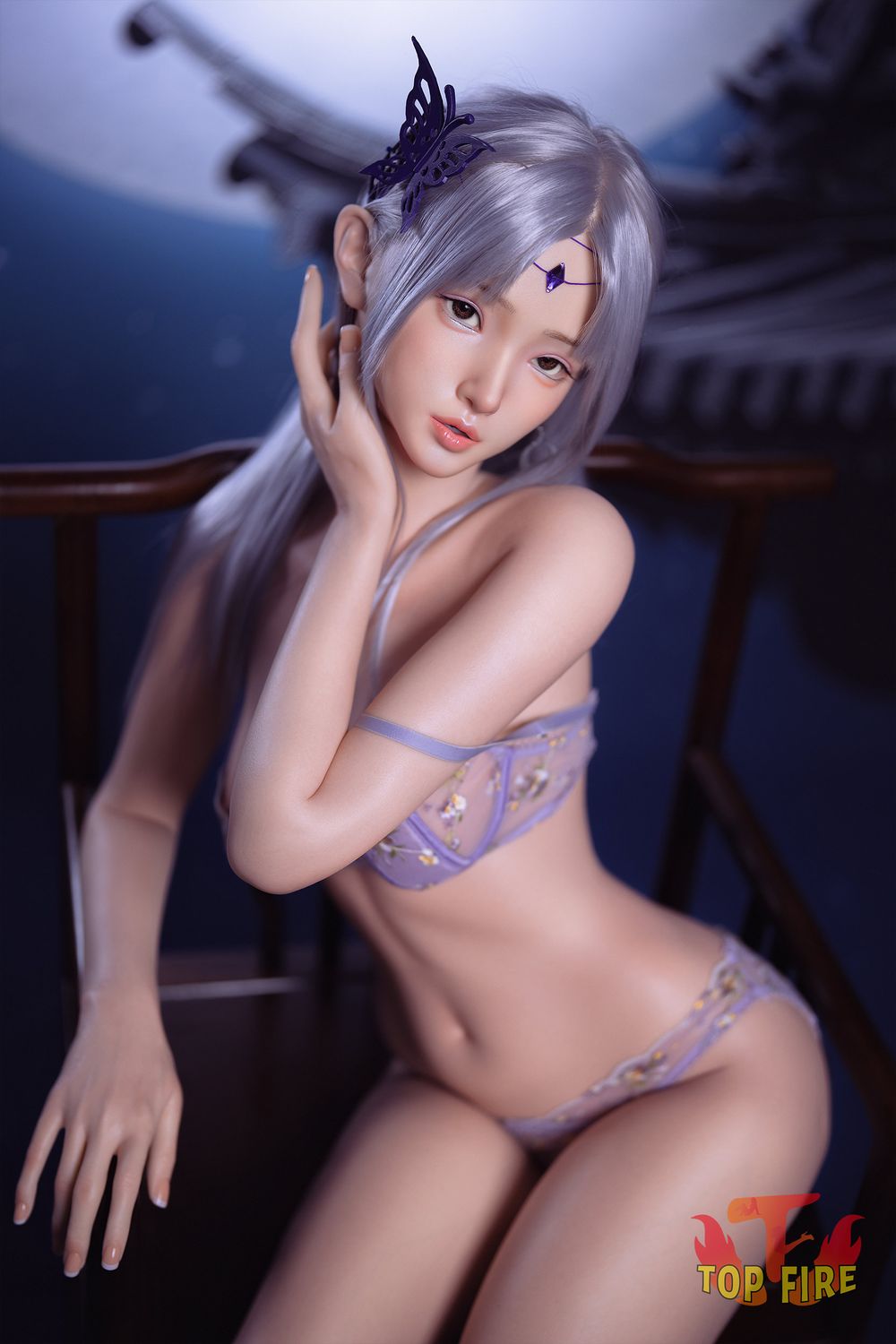 Top Fire | 164cm/5ft5 Elegant Oriental Fantasy Cosplay Realistic Silicone Sex Doll - Nova