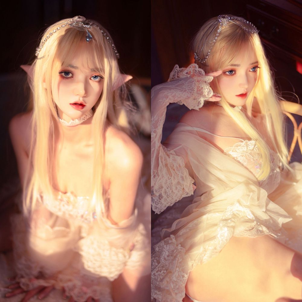 SY Doll | 150cm/4ft9 Elf Ears Movable Jaws Silicone Sex Doll - Monica