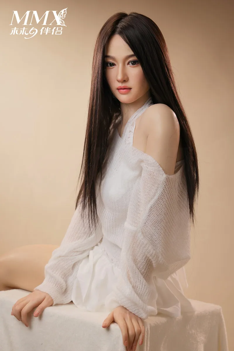 MMX Doll | 165cm/5ft5 Small Breasts Alluring Asian Cool Lady Realistic Silicone Sex Doll -  MengFei