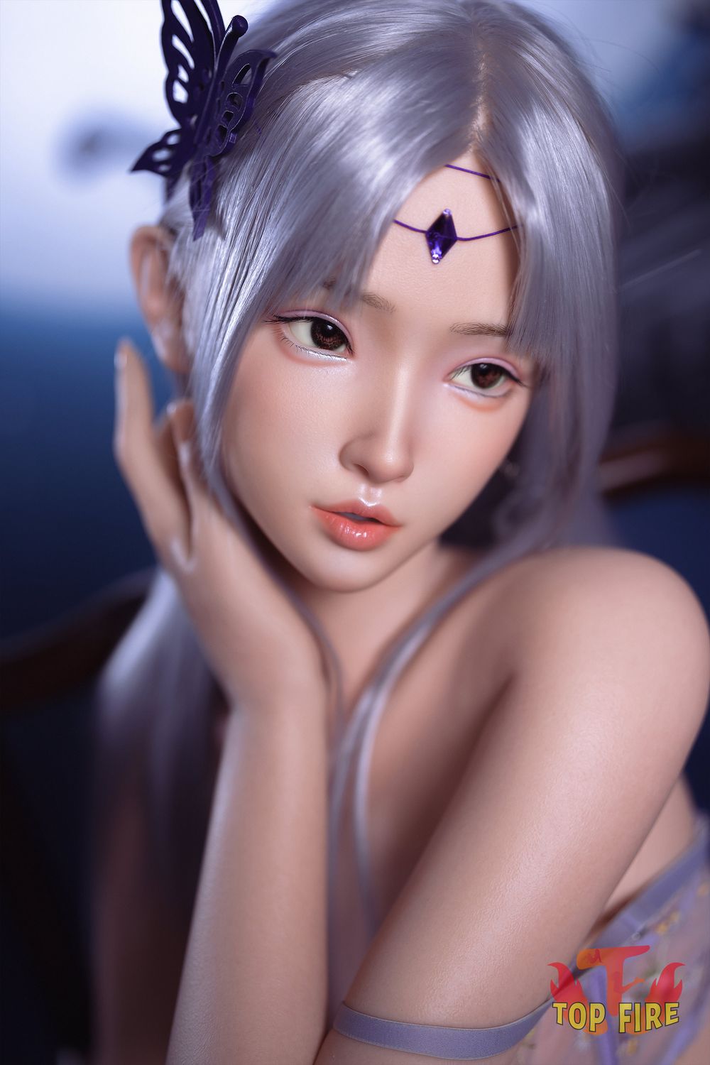 Top Fire | 164cm/5ft5 Elegant Oriental Fantasy Cosplay Realistic Silicone Sex Doll - Nova