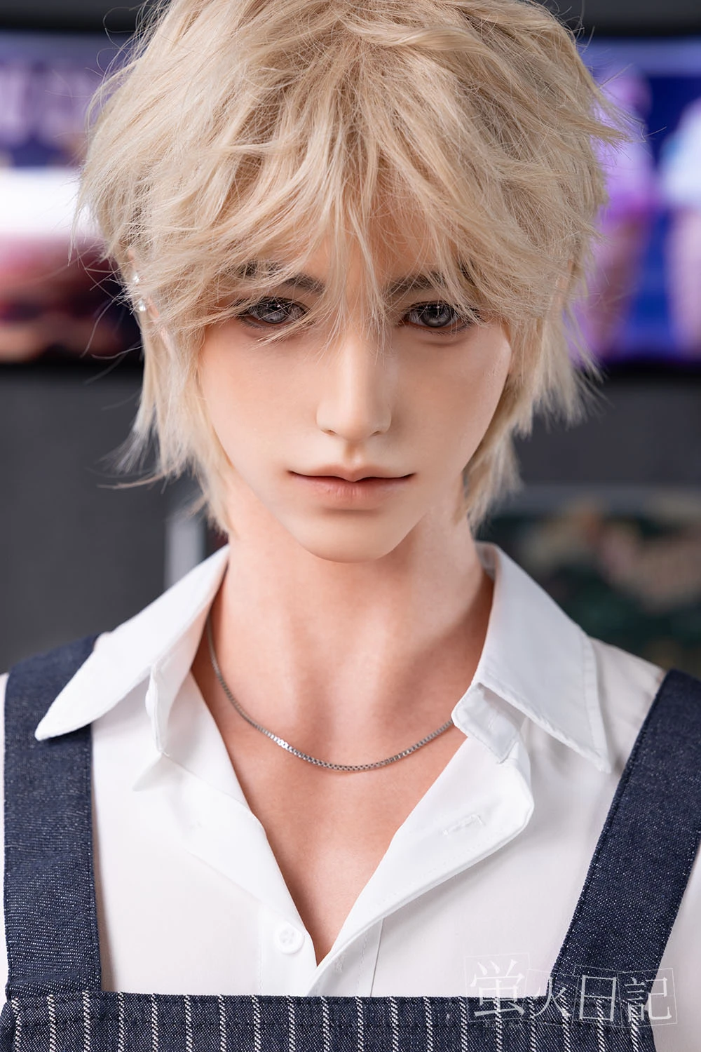 FireflyDoll | 180cm/5ft11 Asian Muscle Blonde Male Silicone Sex Doll - JiangLing