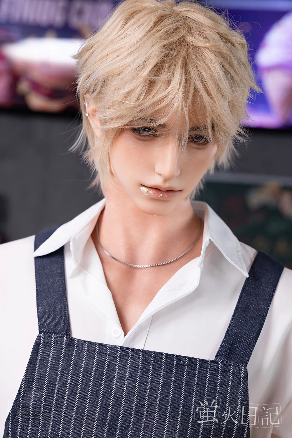 FireflyDoll | 180cm/5ft11 Asian Muscle Blonde Male Silicone Sex Doll - JiangLing