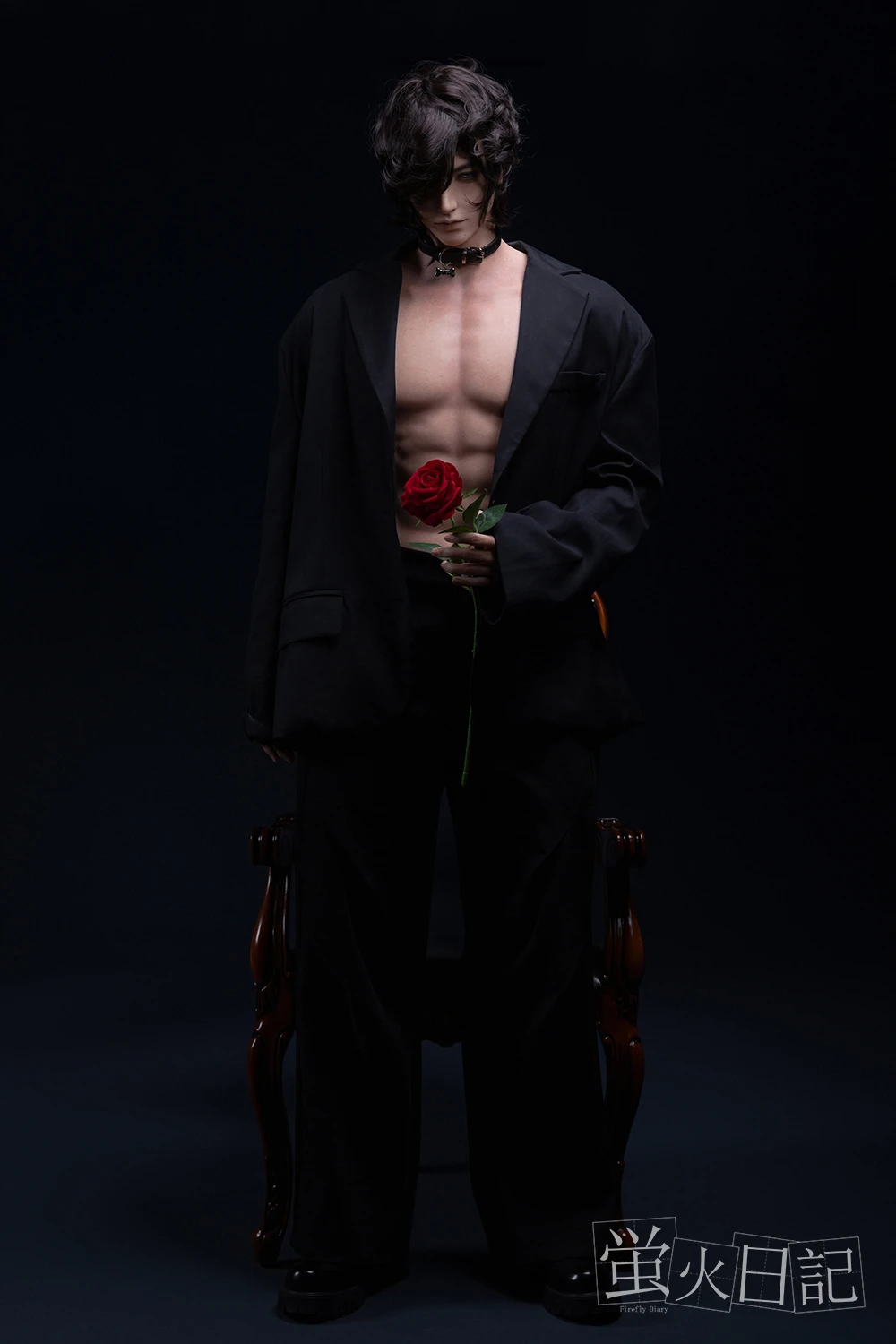 Firefly Diary | 180cm/5ft11 Asian Muscle Blonde Male Silicone Sex Doll - JiangLing