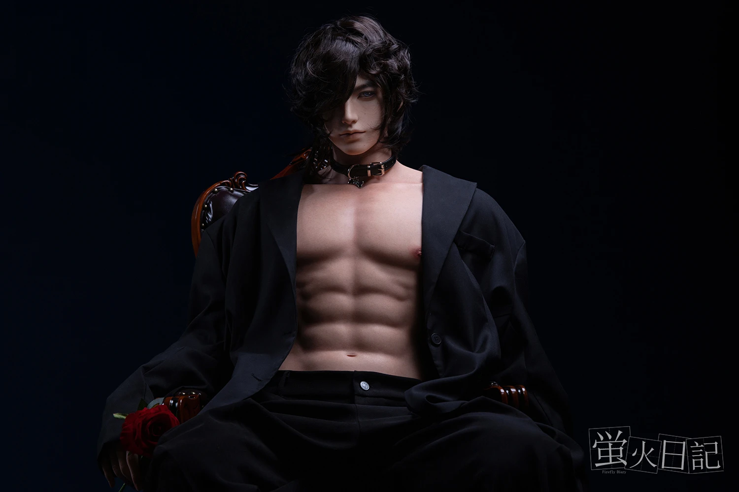 Firefly Diary | 180cm/5ft11 Asian Muscle Blonde Male Silicone Sex Doll - JiangLing