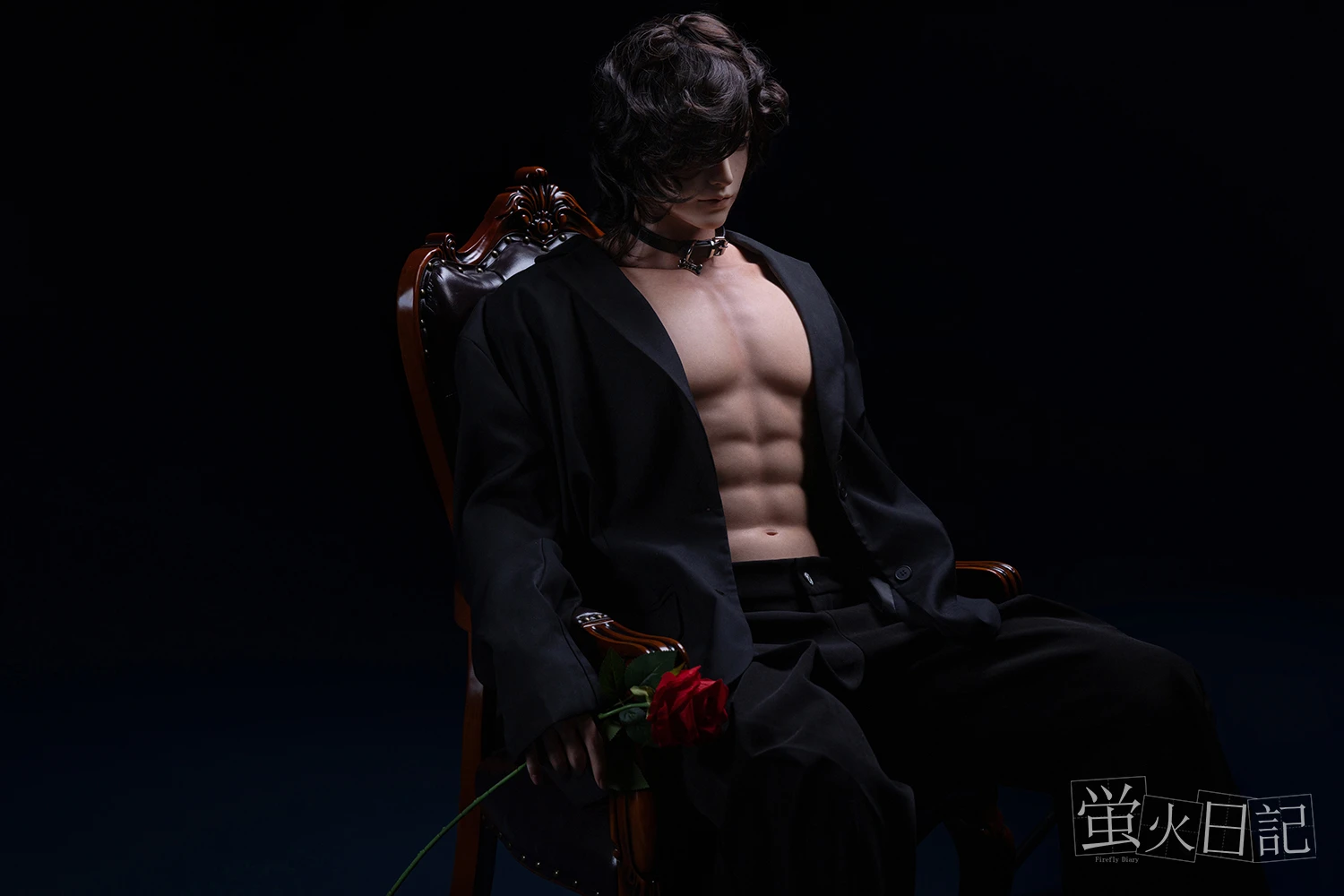 Firefly Diary | 180cm/5ft11 Asian Muscle Blonde Male Silicone Sex Doll - JiangLing