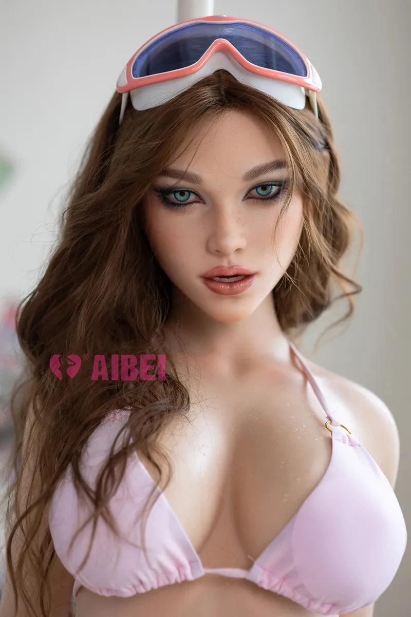 AIBEI | 158cm/5ft2 F Cup ROS Head Silicone Sex Doll #AB23 - Aria