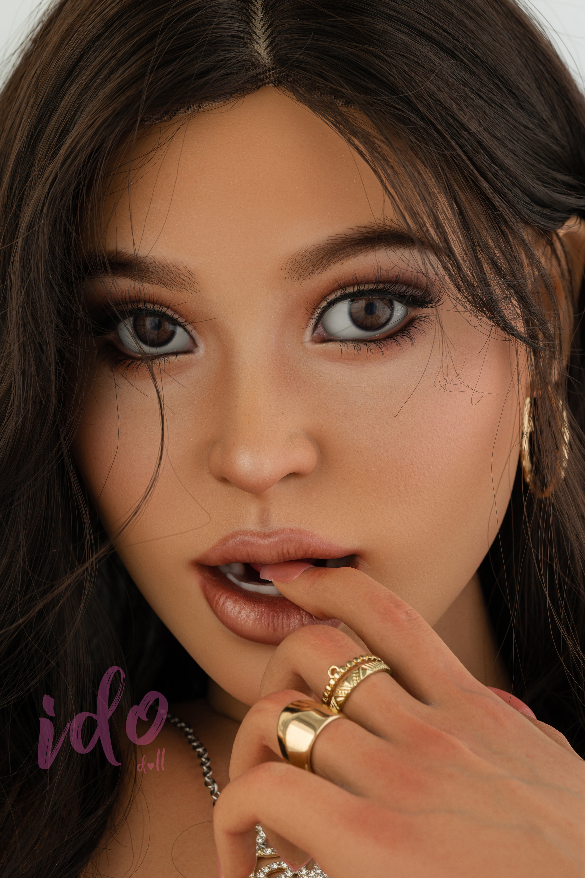 IDO Doll | 5ft 5/165cm Adorable D-Cup Silicone Sex Doll, ROS Head #ID4S - Selena