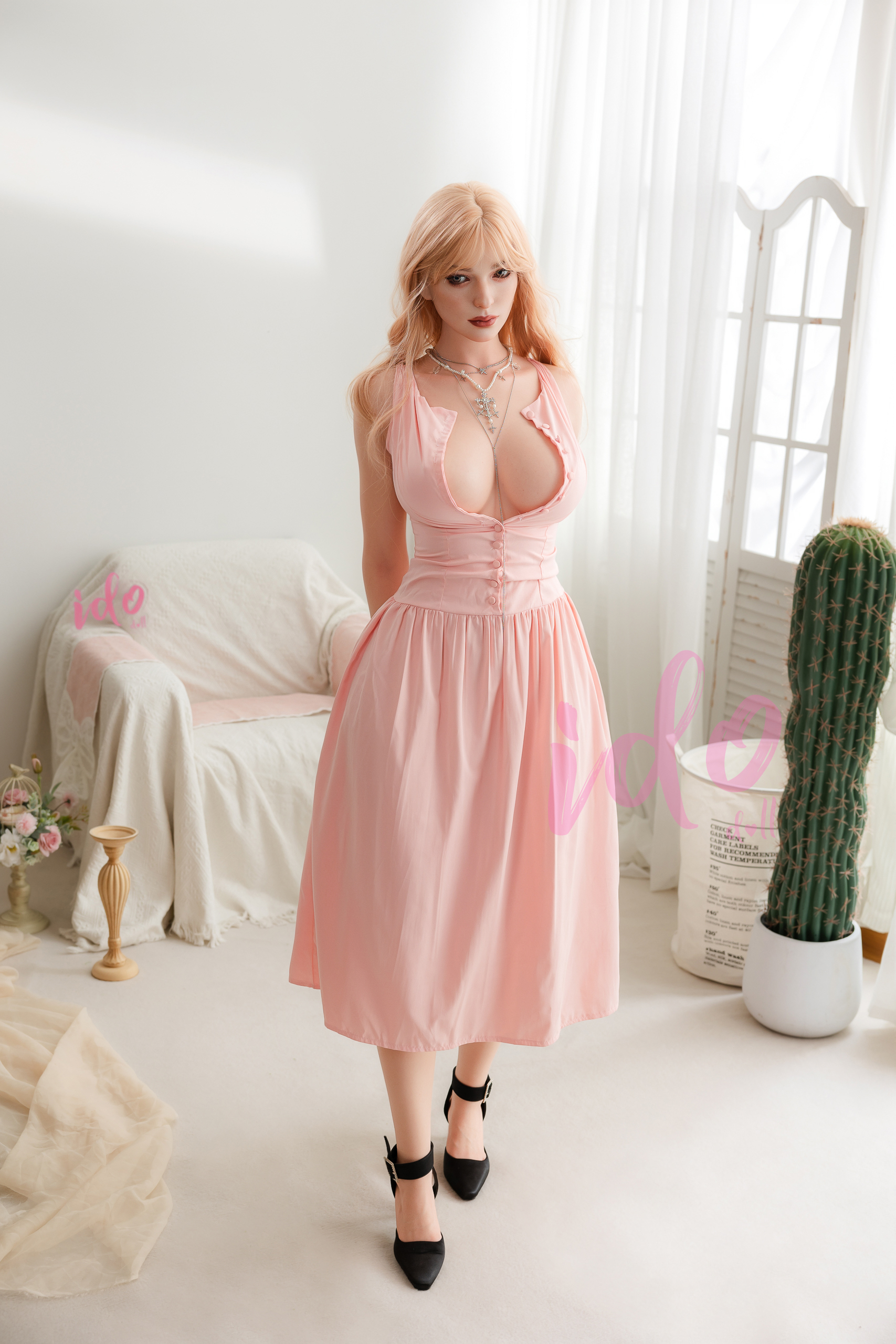 IDO Doll | 5ft 6/167cm F-Cup Realistic Silicone Sex Doll, Head #ID1H - Tatiana