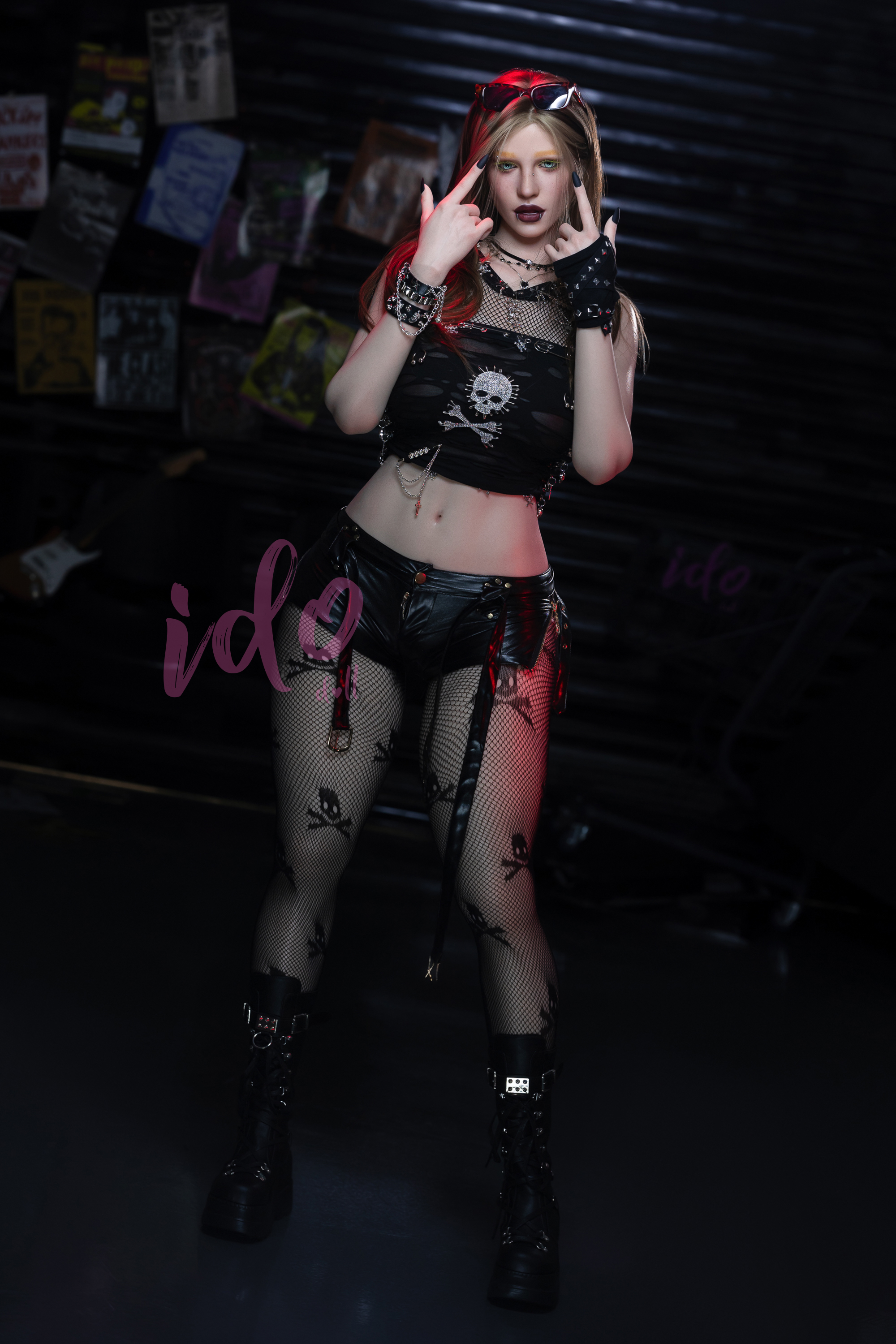 IDO Doll | 5ft 6/167cm F-Cup Premium Silicone Sex Doll With ROS Head #ID2S - Lilith