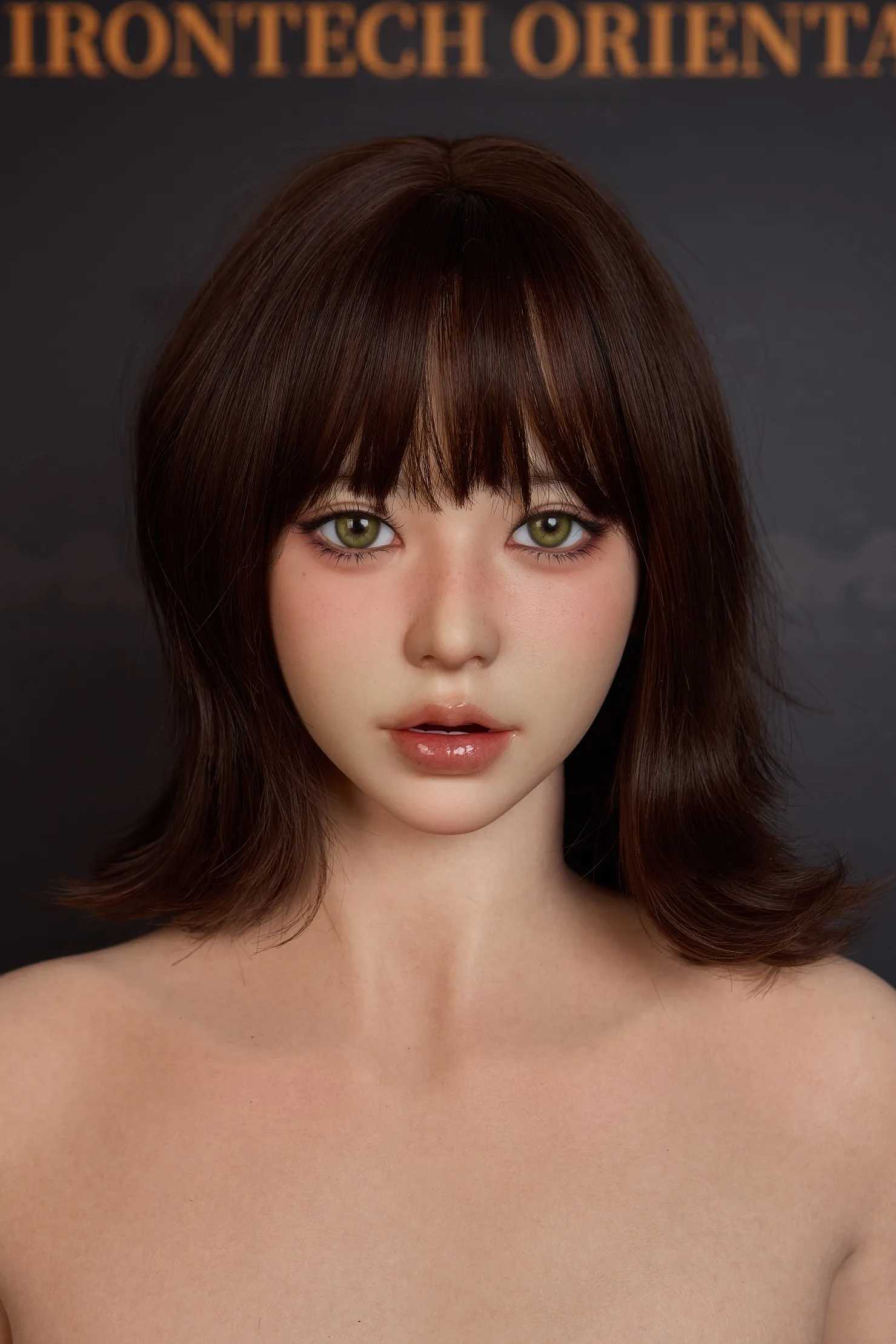 Irontech Doll | 151cm/4ft11 Small Breasts Oriental Seductive Japanese Gentle Girl Silicone Sex Doll - Yuna