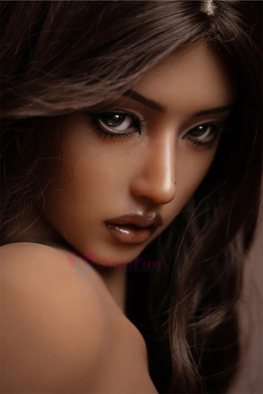 Sigafun | 163cm/5ft4 Silicone Head STPE Sex Doll SG5 Dark Tanned - Sydney (In Stock US)