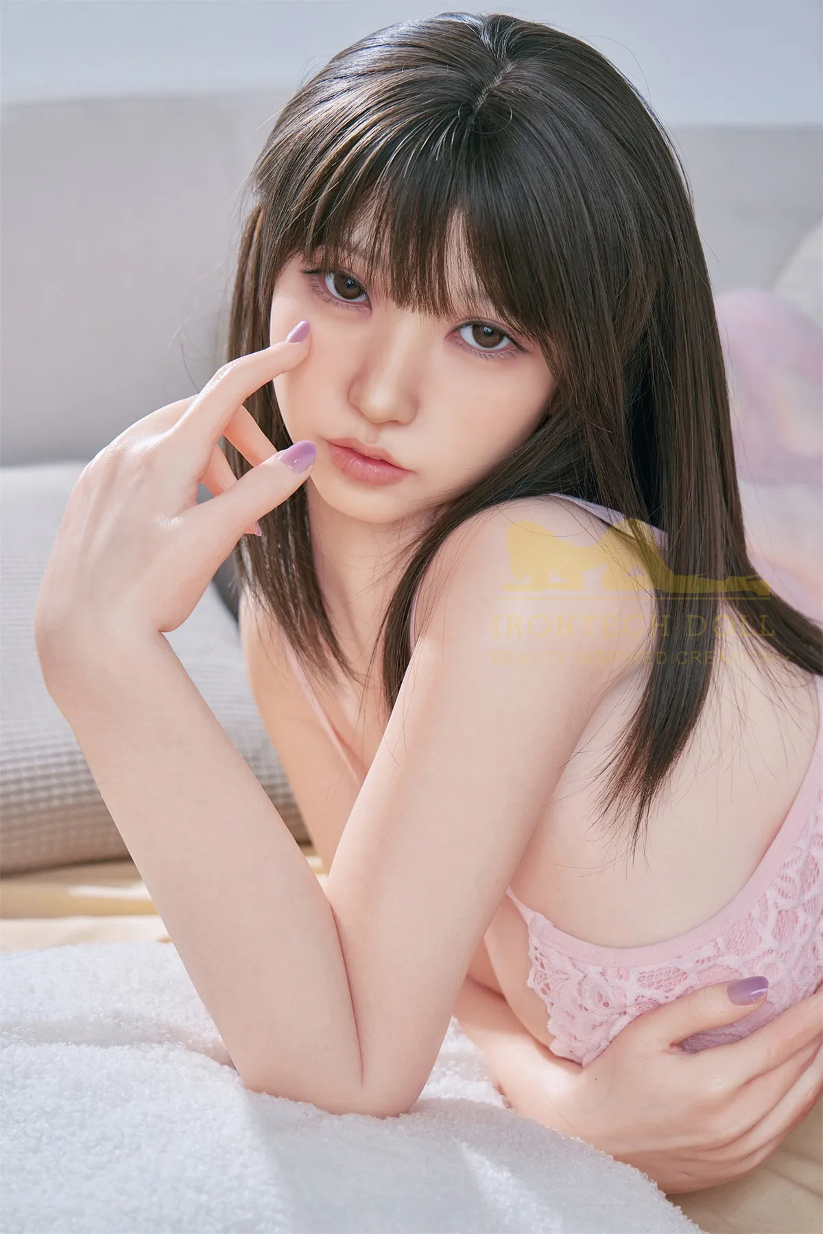 Irontech Doll | 165Tcm/5ft5 Big Breasts Gentle Asian Lovely Girl Silicone Sex Doll - Suki