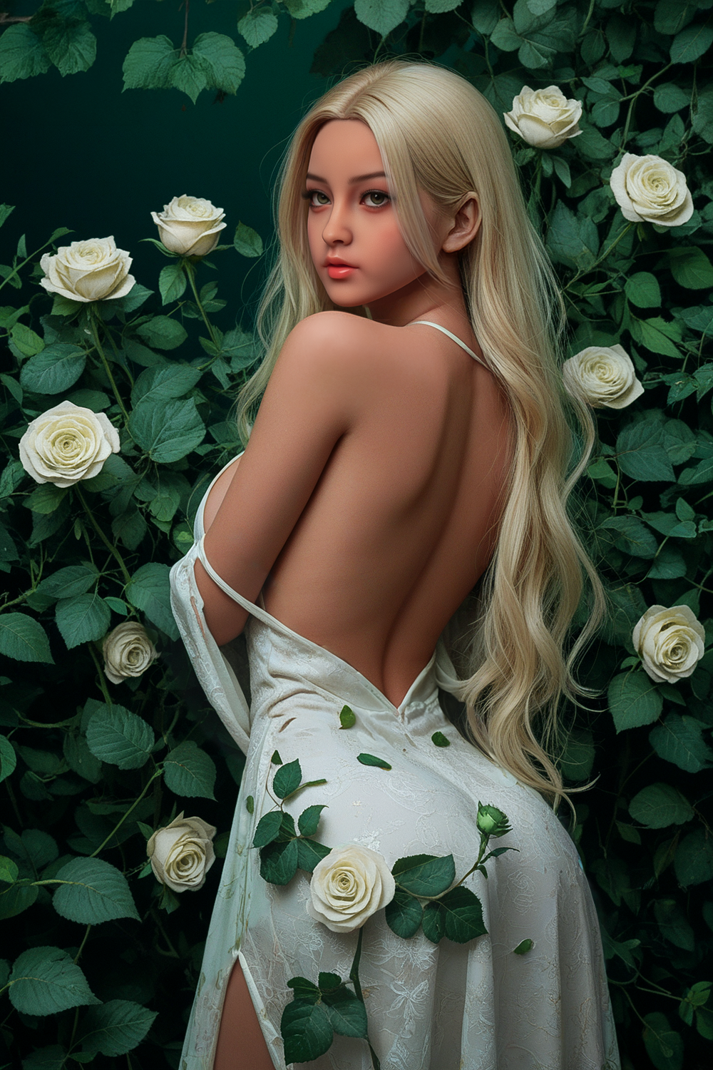 SY Doll | 160cm/5ft3 Big Breasts Charming Desire Angel Blonde Realistic TPE Sex Doll - Rose