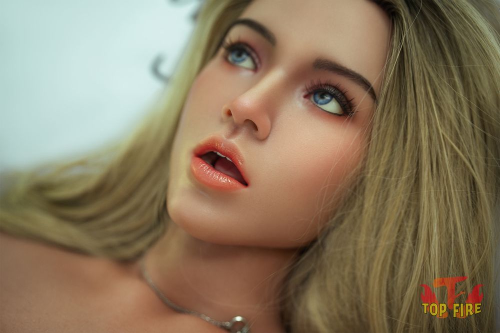 Top Fire | 170cm/5ft7 Alluring Blonde Lovely Chic Realistic Silicone Sex Doll - Lucy