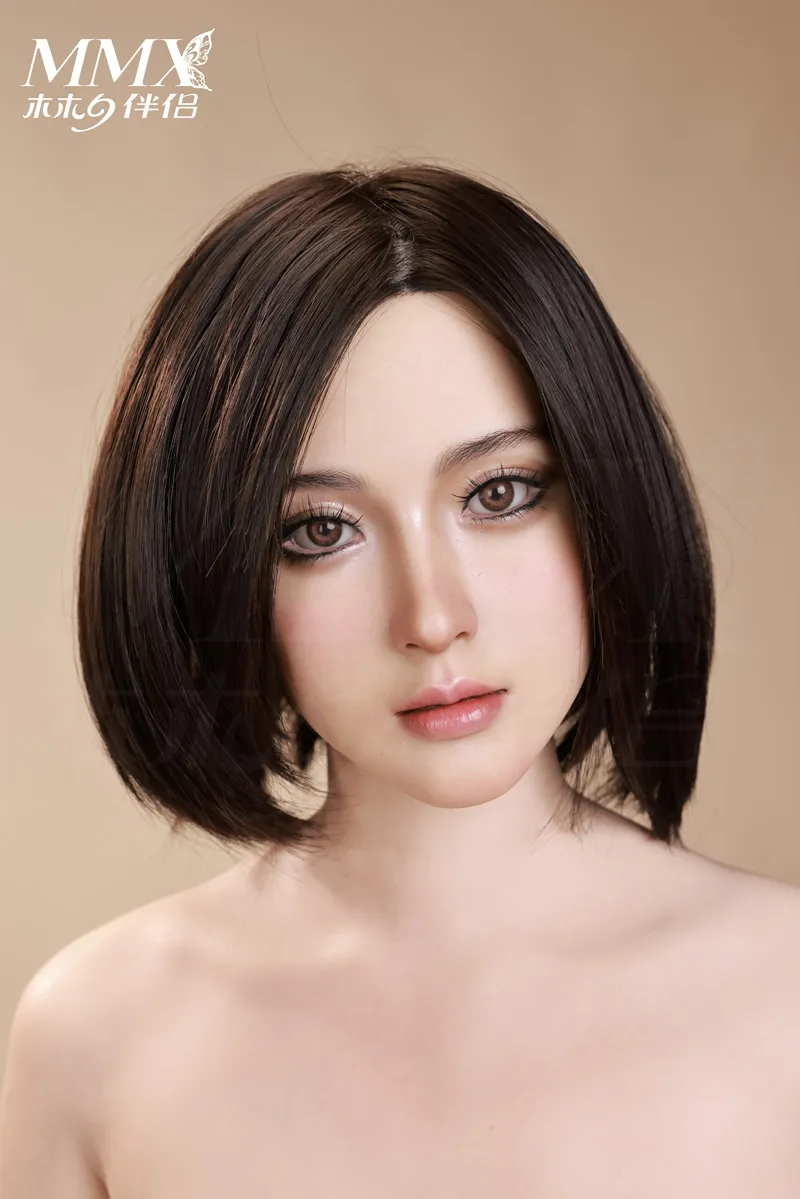 MMX Doll | 165cm/5ft5 Small Breasts Alluring Asian Dark Queen Realistic Silicone Sex Doll - MengQi