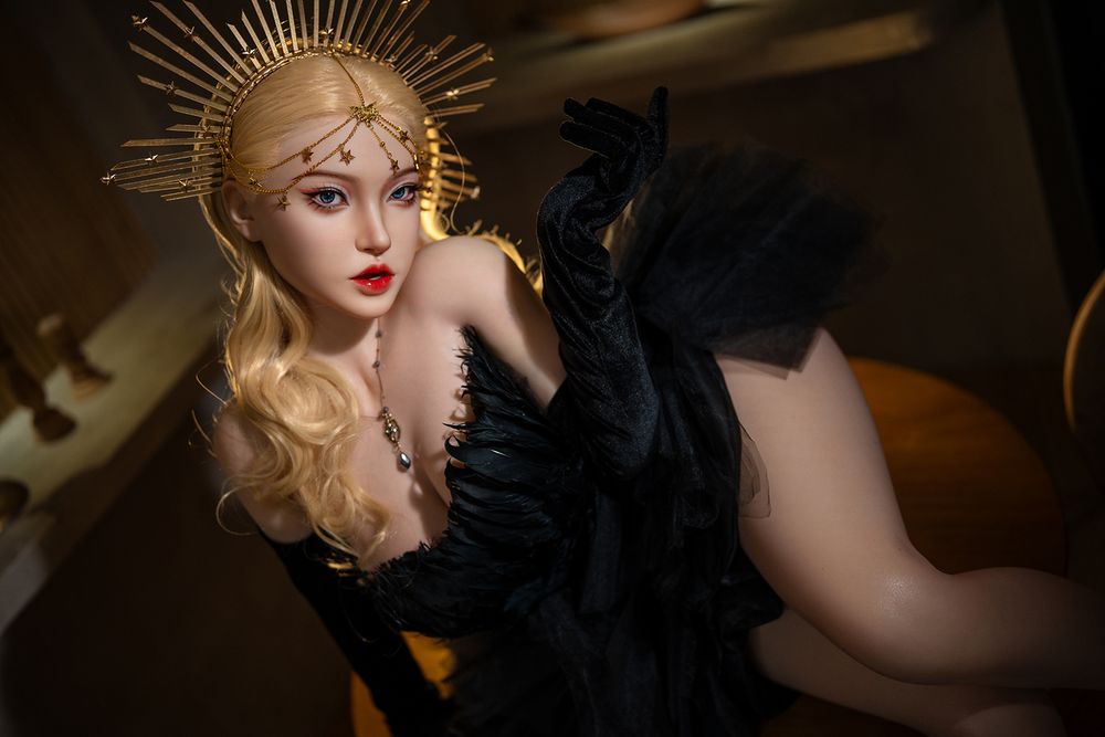 SY Doll | 164cm/5ft4 Small Breast Movable Jaw Silicone Head Sex Doll - Sophia-DreamLoveDoll