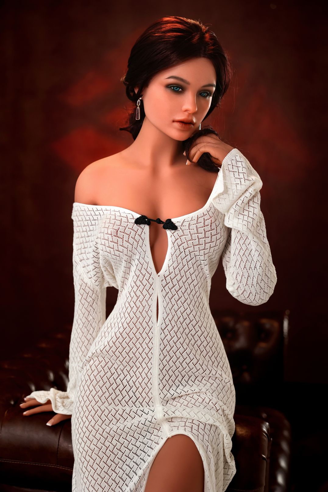 ORANGE IN®  166cm (5.45') 537# F-CUP Deep Throat Silicone Head+TPE Body (No.3077）-DreamLoveDoll