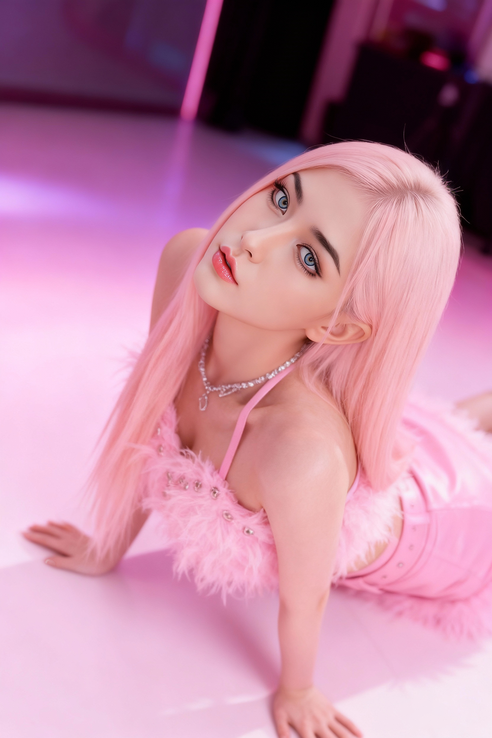 SY Doll | 160cm/5ft3 Big Breasts Playful Asian Anime Sweet Lifelike TPE Sex Doll - Lila