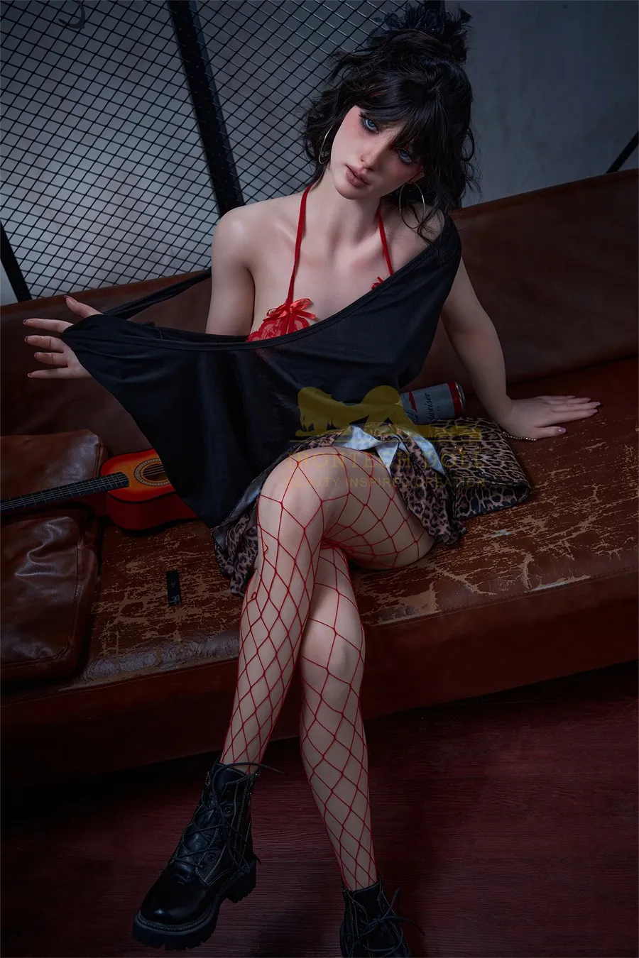 Irontech Doll | [Natural Optimized Series] 169cm/5ft7 Cold Gothic Beauty Lifelike Silicone Sex Doll - Molly