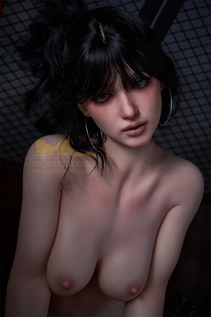 Irontech Doll | [Natural Optimized Series] 169cm/5ft7 Cold Gothic Beauty Lifelike Silicone Sex Doll - Molly