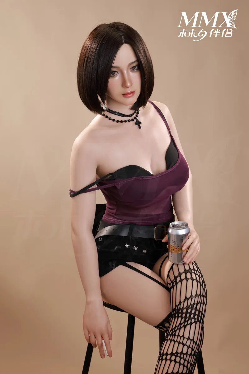 MMX Doll | 165cm/5ft5 Small Breasts Alluring Asian Dark Queen Realistic Silicone Sex Doll - MengQi
