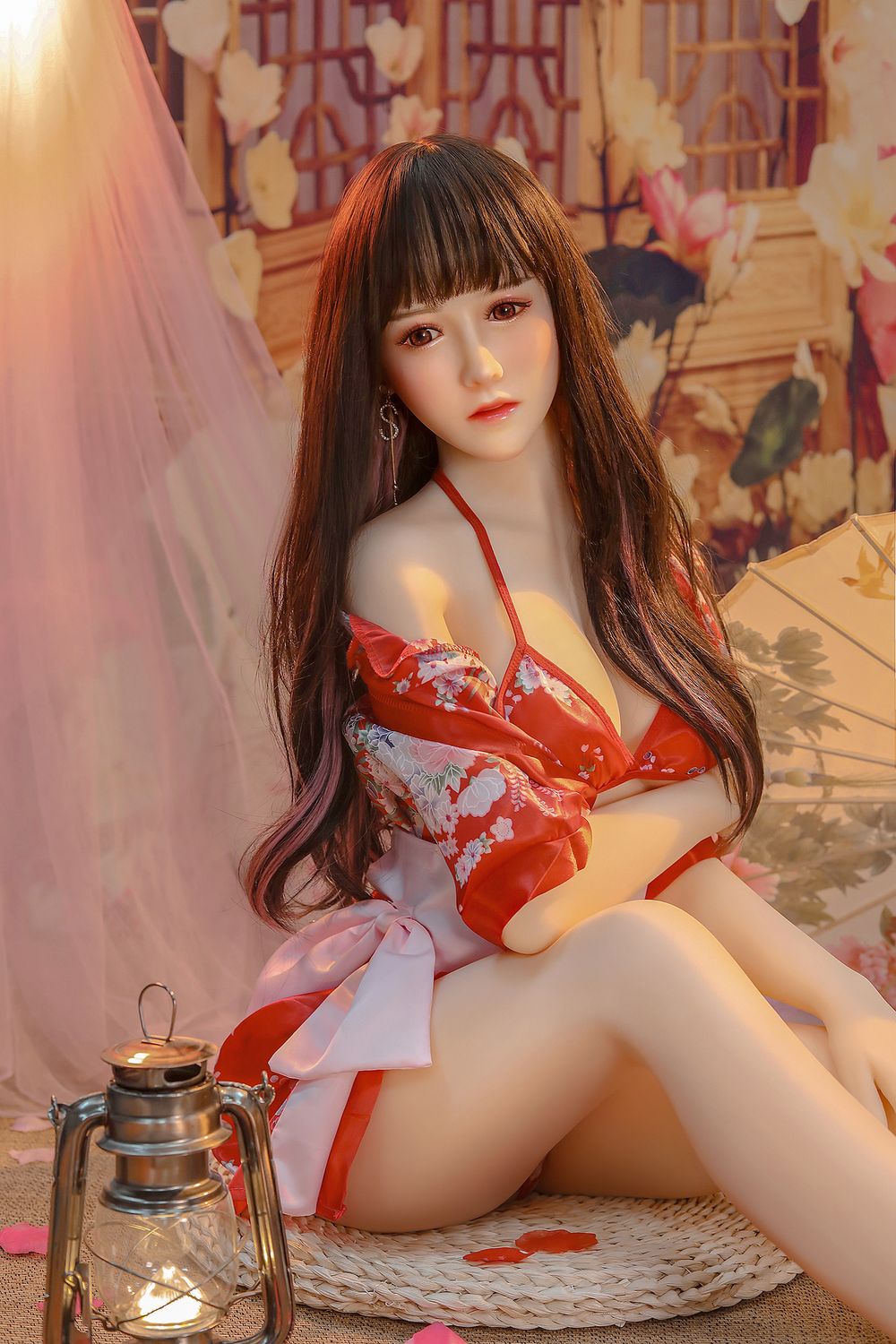 SY Doll | Asia 166cm/ 5ft5 Small Chest Kimono Lifelike Sex Doll - June-DreamLoveDoll
