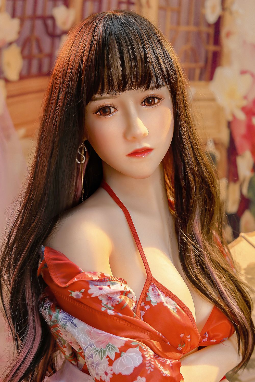SY Doll | Asia 166cm/ 5ft5 Small Chest Kimono Lifelike Sex Doll - June-DreamLoveDoll