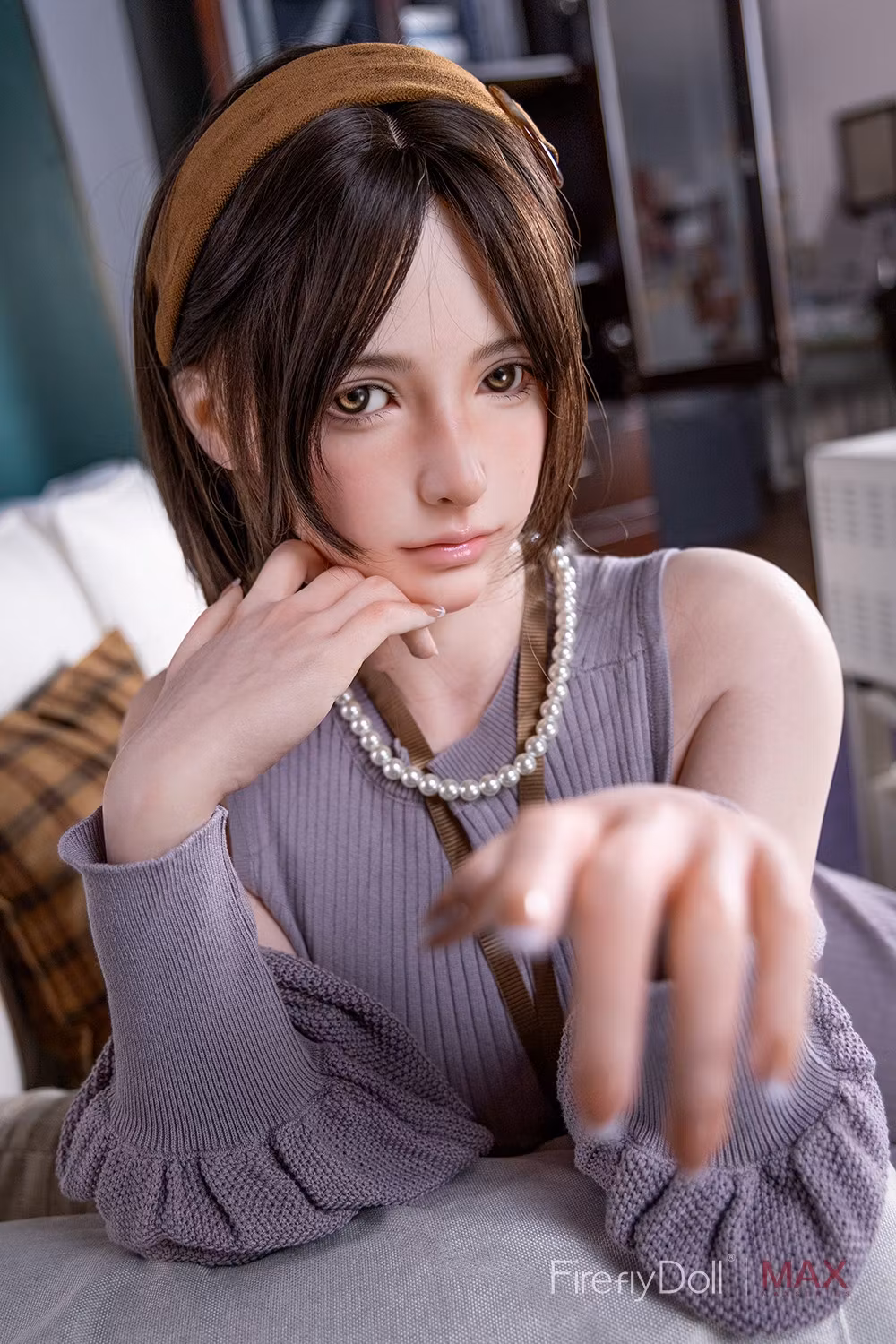 Firefly Diary丨165cm/5ft5 D-Cup MAX Series Real Skin Texture Silicone Sex Doll - Haruko