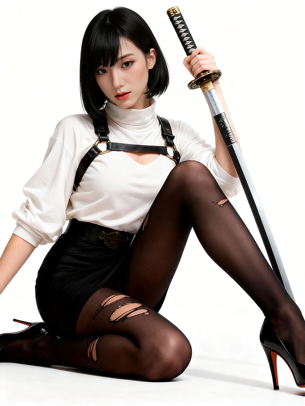 SY Doll | 160cm/5ft3 Big Breasts Alluring Japanese Dark Femme Realistic TPE Sex Doll - Mila