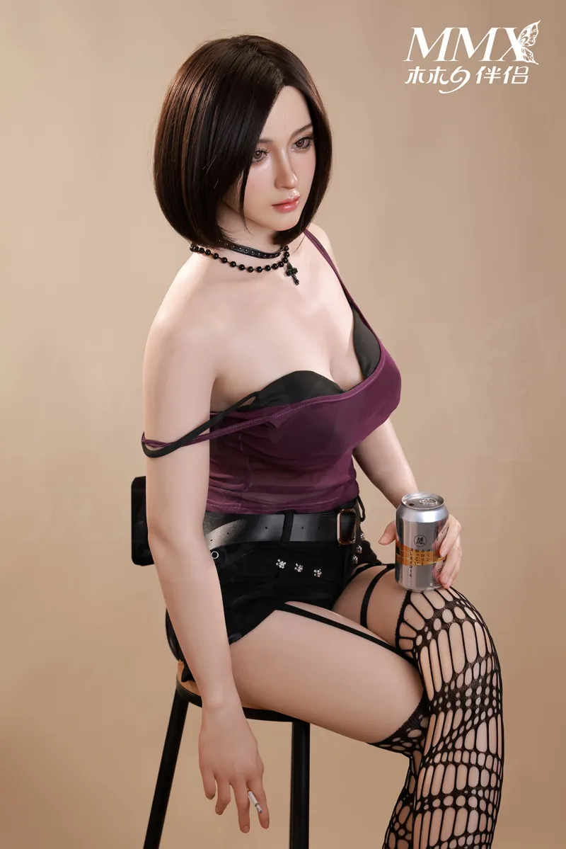 MMX Doll | 165cm/5ft5 Small Breasts Alluring Asian Dark Queen Realistic Silicone Sex Doll - MengQi