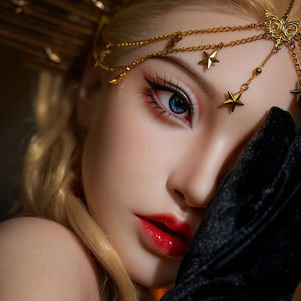 SY Doll | 164cm/5ft4 Small Breast Movable Jaw Silicone Head Sex Doll - Sophia-DreamLoveDoll