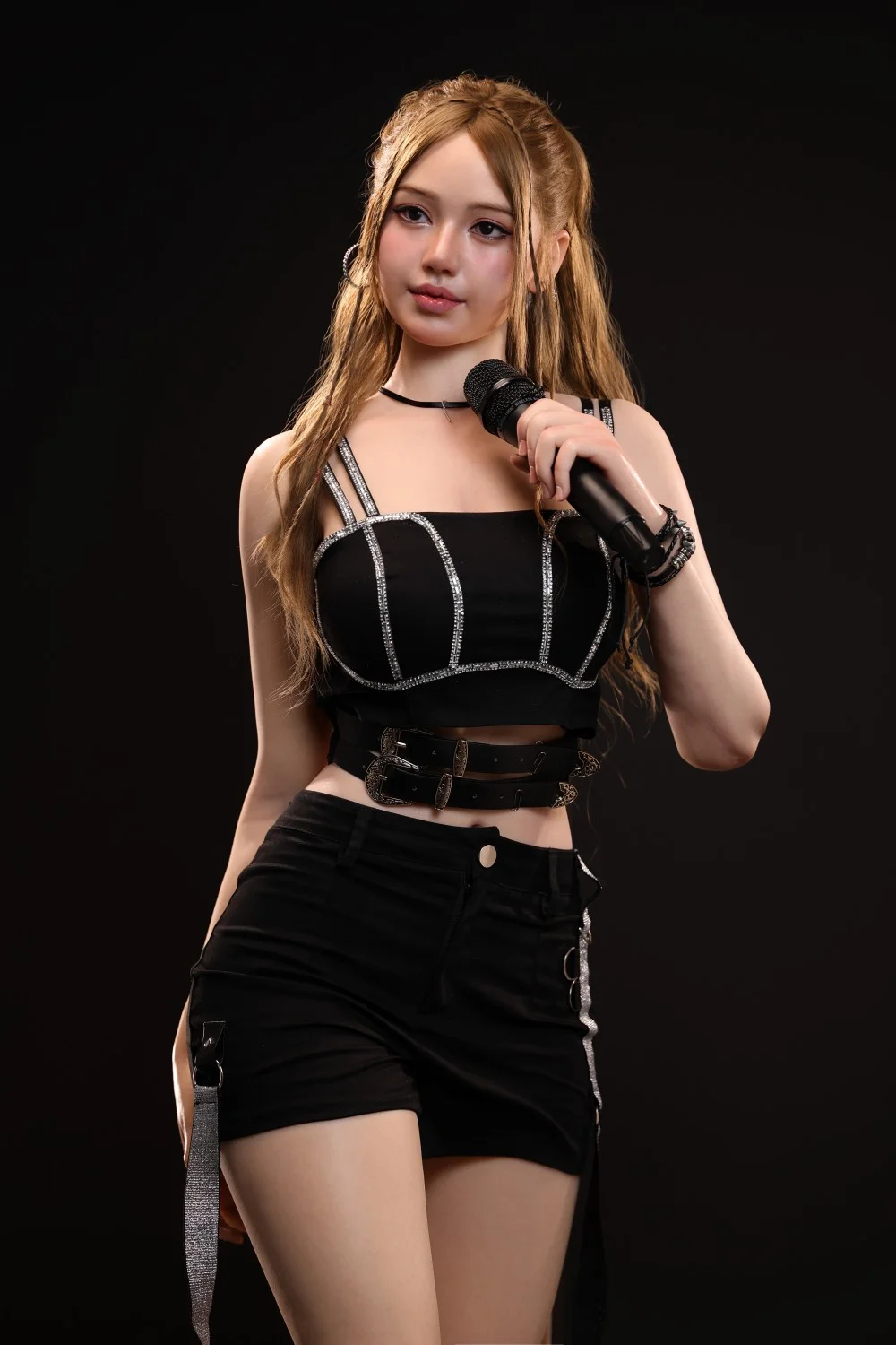 AJL Doll | 163cm/5ft4 Big Breasts Seductive Sweet Baddie Realistic Silicone Sex Doll - MengSha 