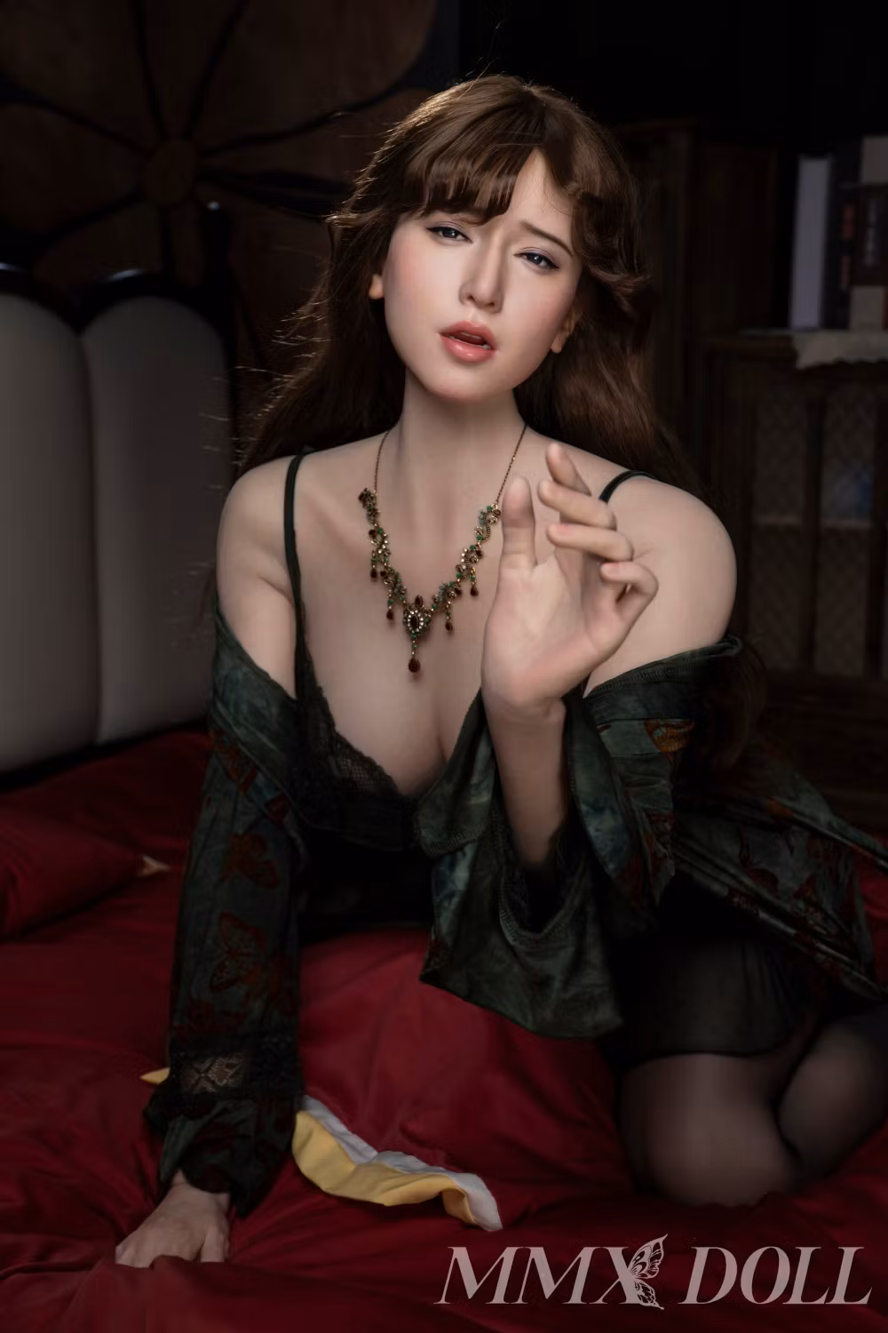 MMX Doll | 172cm/5ft8 Small Breasts Sultry Elegance Vintage-style Lady ROS Realistic Silicone Sex Doll - Rola