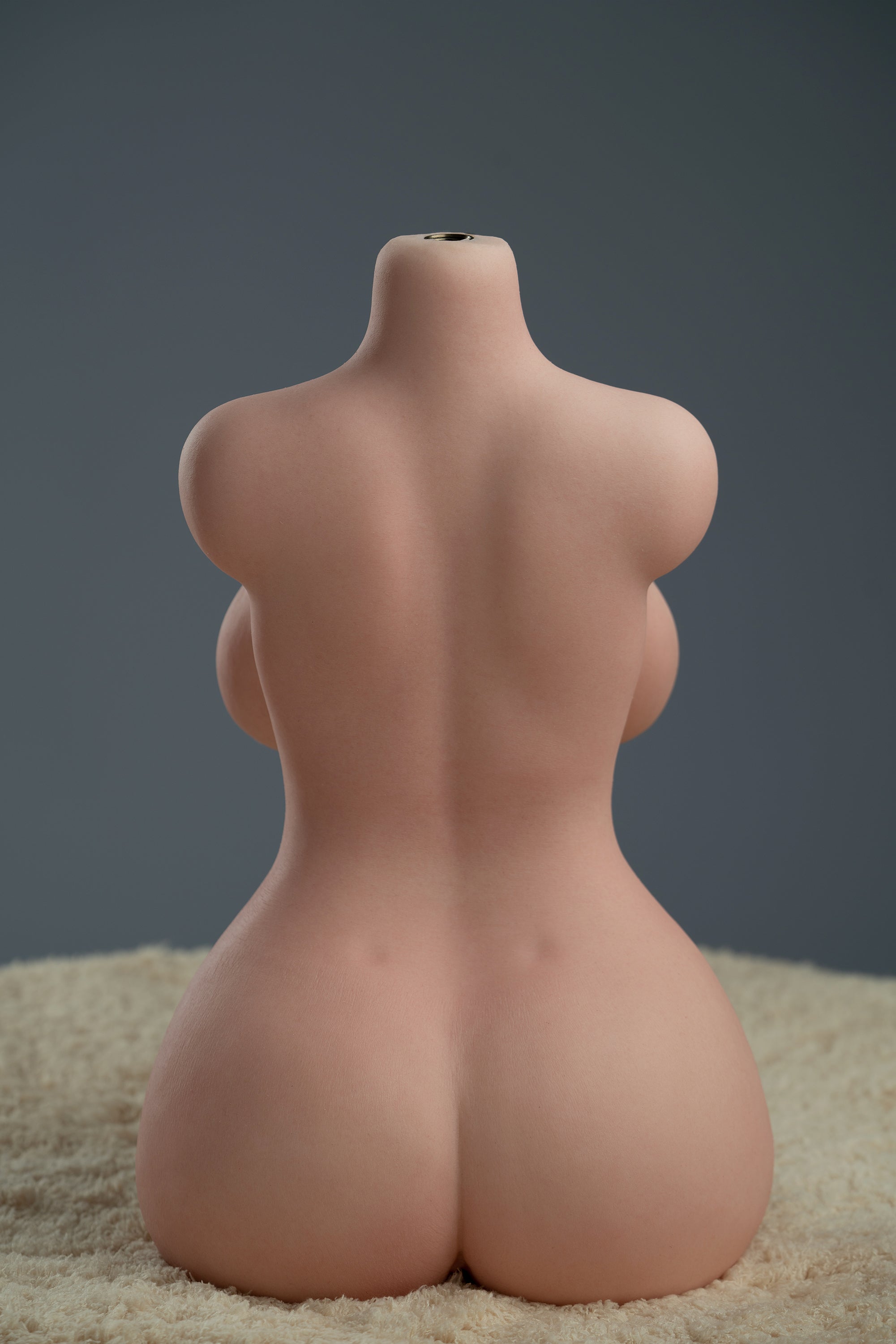 ZELEX® 45cm (1.5') E-CUP Full Silicon Real Skin Texture Torso (NO.2851)-DreamLoveDoll