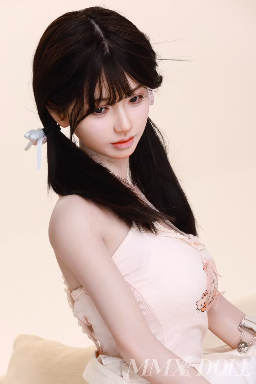 MMX Doll | 148cm/4ft10 Small Breasts Alluring Asian Lovely Girl Realistic Silicone Sex Doll - MengHan (M-Size)