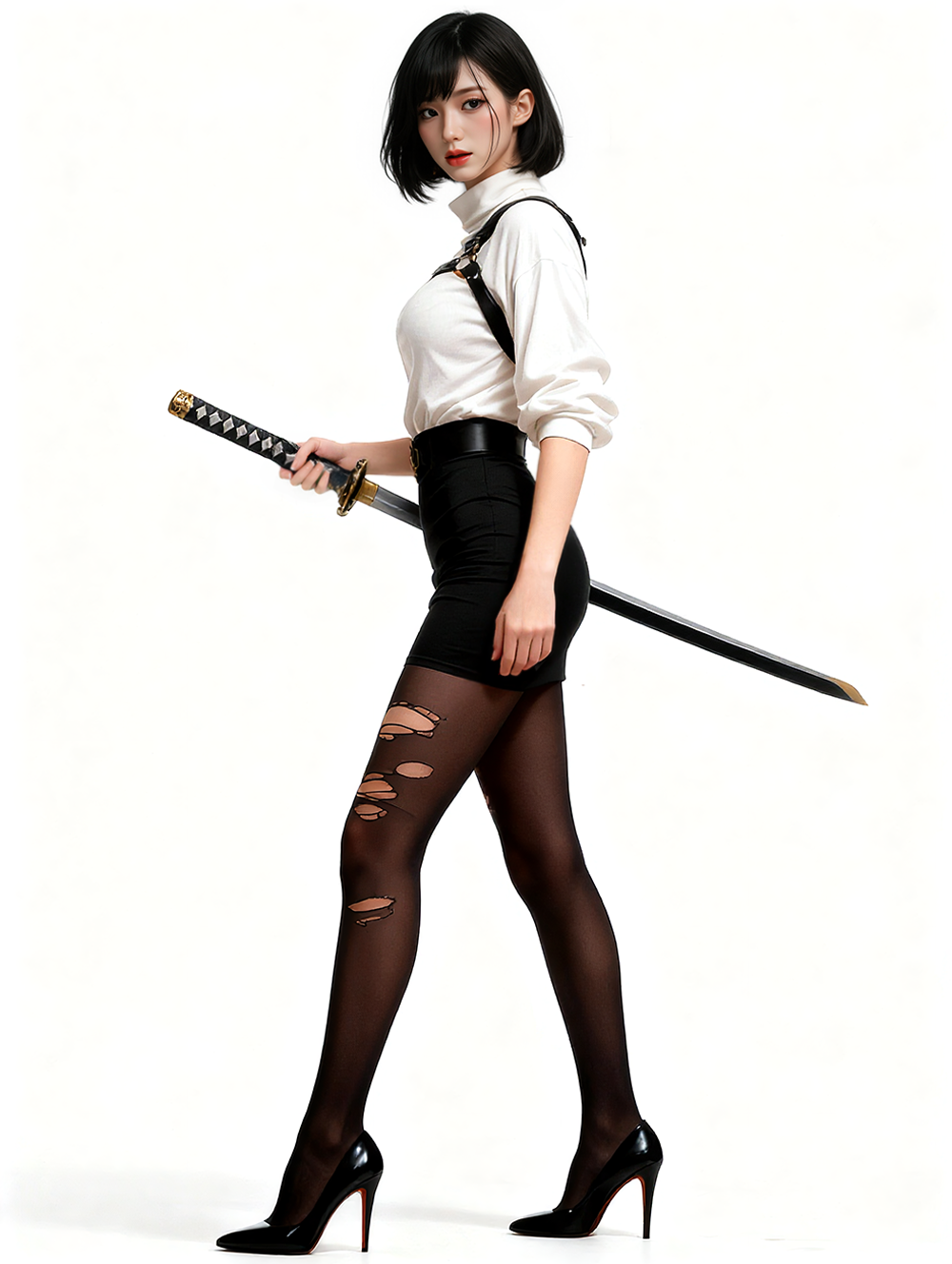 SY Doll | 160cm/5ft3 Big Breasts Alluring Japanese Dark Femme Realistic TPE Sex Doll - Mila